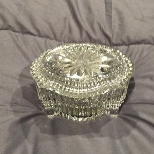 Beautiful Waterford crystal jewelry music box!